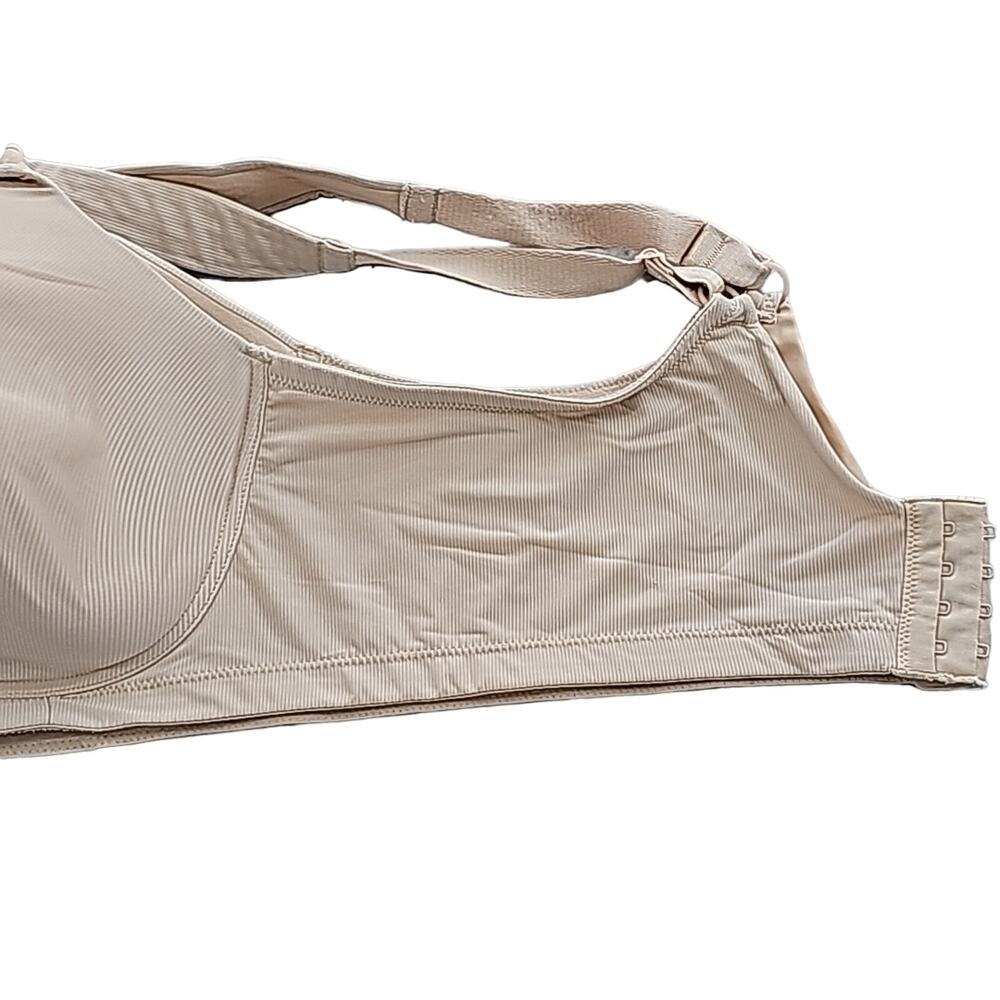 Vanity Fair Women Sz 44D Beige Full Coverage Adjustable Straps 4 Hook Back Bra - Picture 5 of 10
